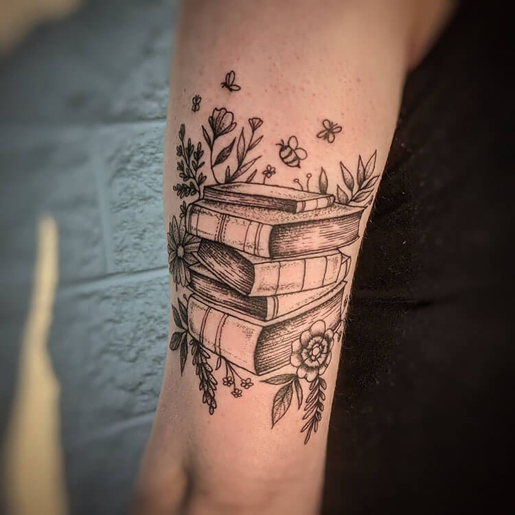 book lover tattoo ideas 0050