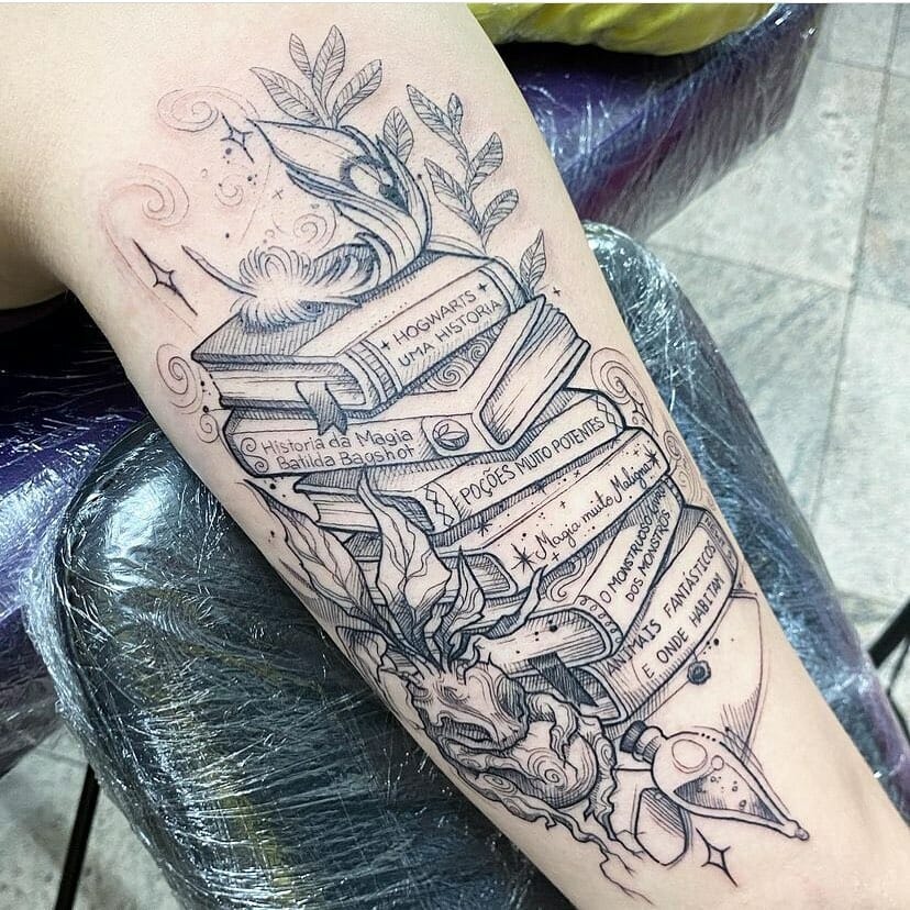 book lover tattoo ideas 0054