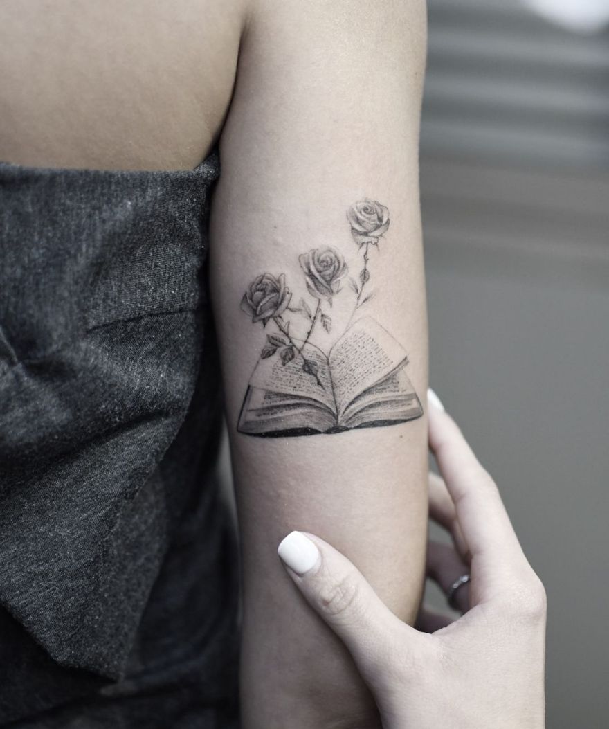 book lover tattoo ideas 0062