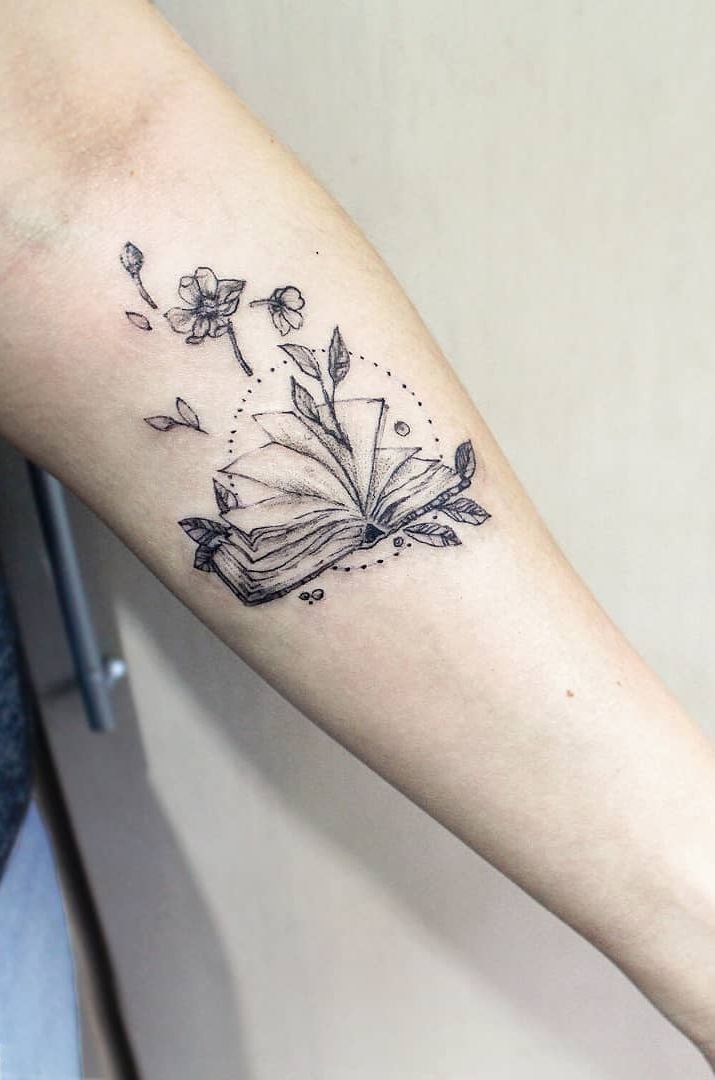 book lover tattoo ideas 0075