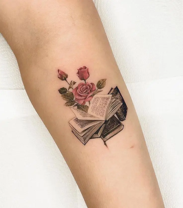 book lover tattoo ideas 0078