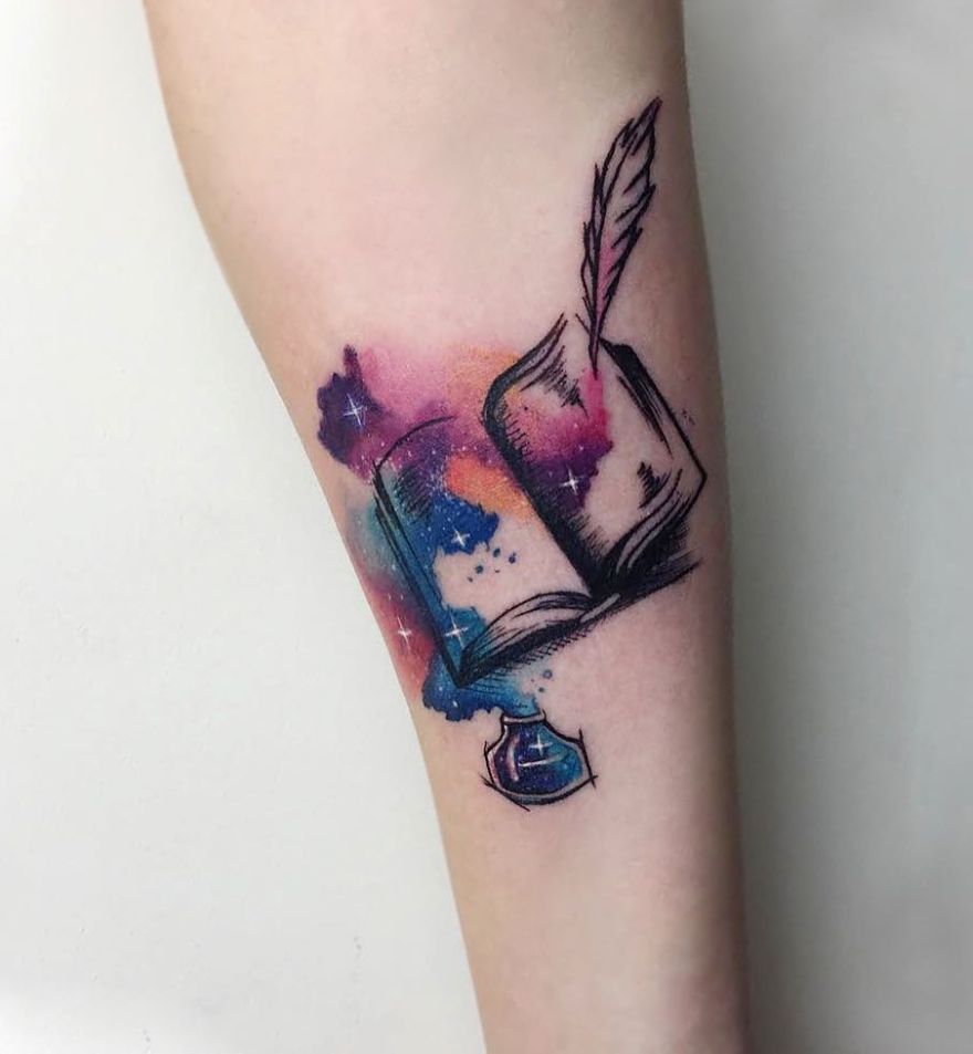 book lover tattoo ideas 0079