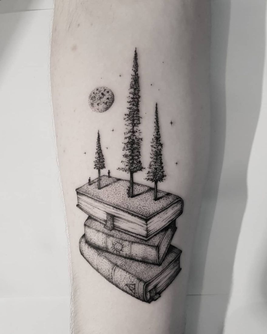 book lover tattoo ideas 0088