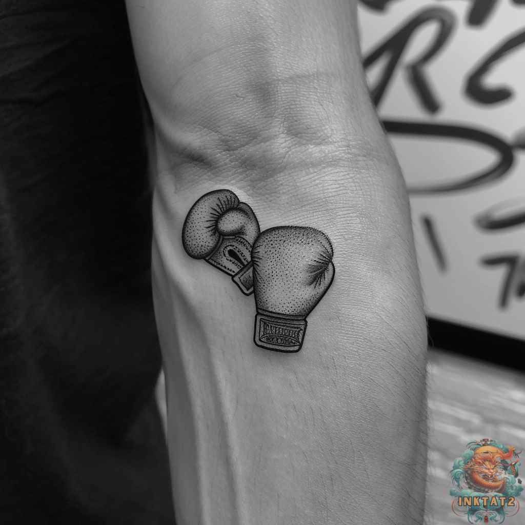 boxing gloves tattoo ideas for men