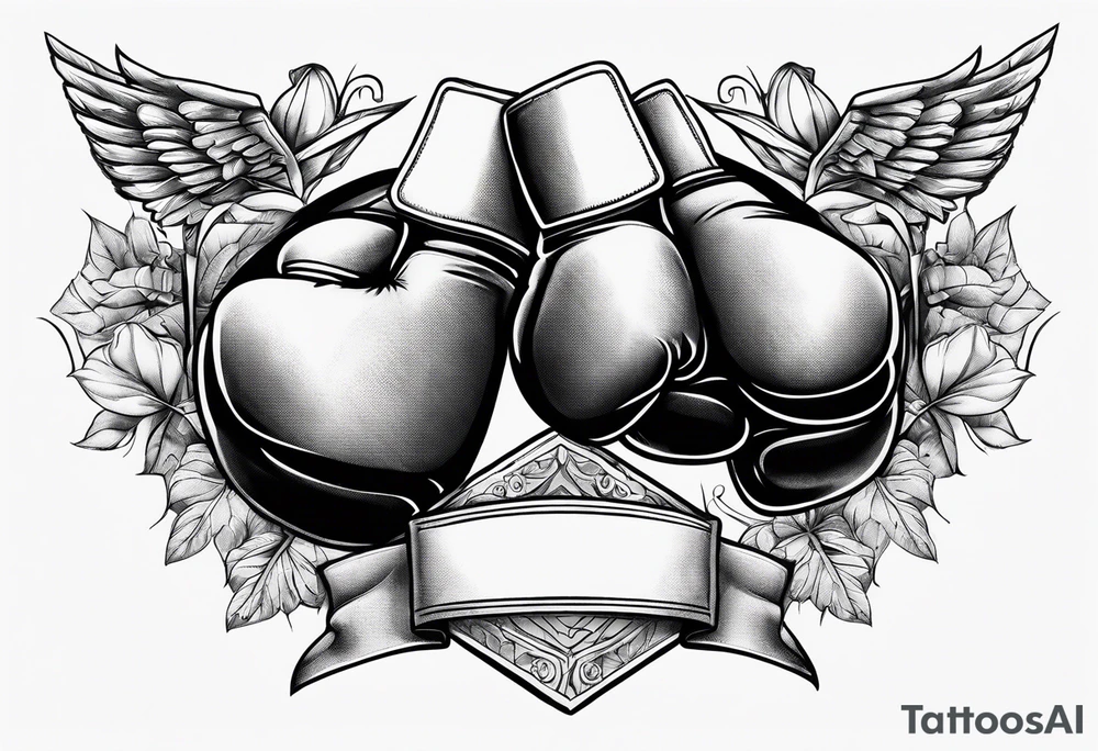 Boxing gloves tattoo ideas 0018