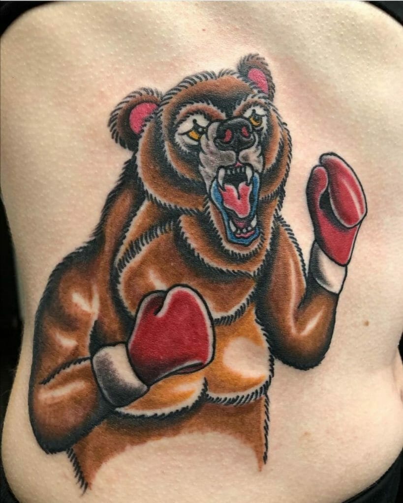 Boxing gloves tattoo ideas 0019