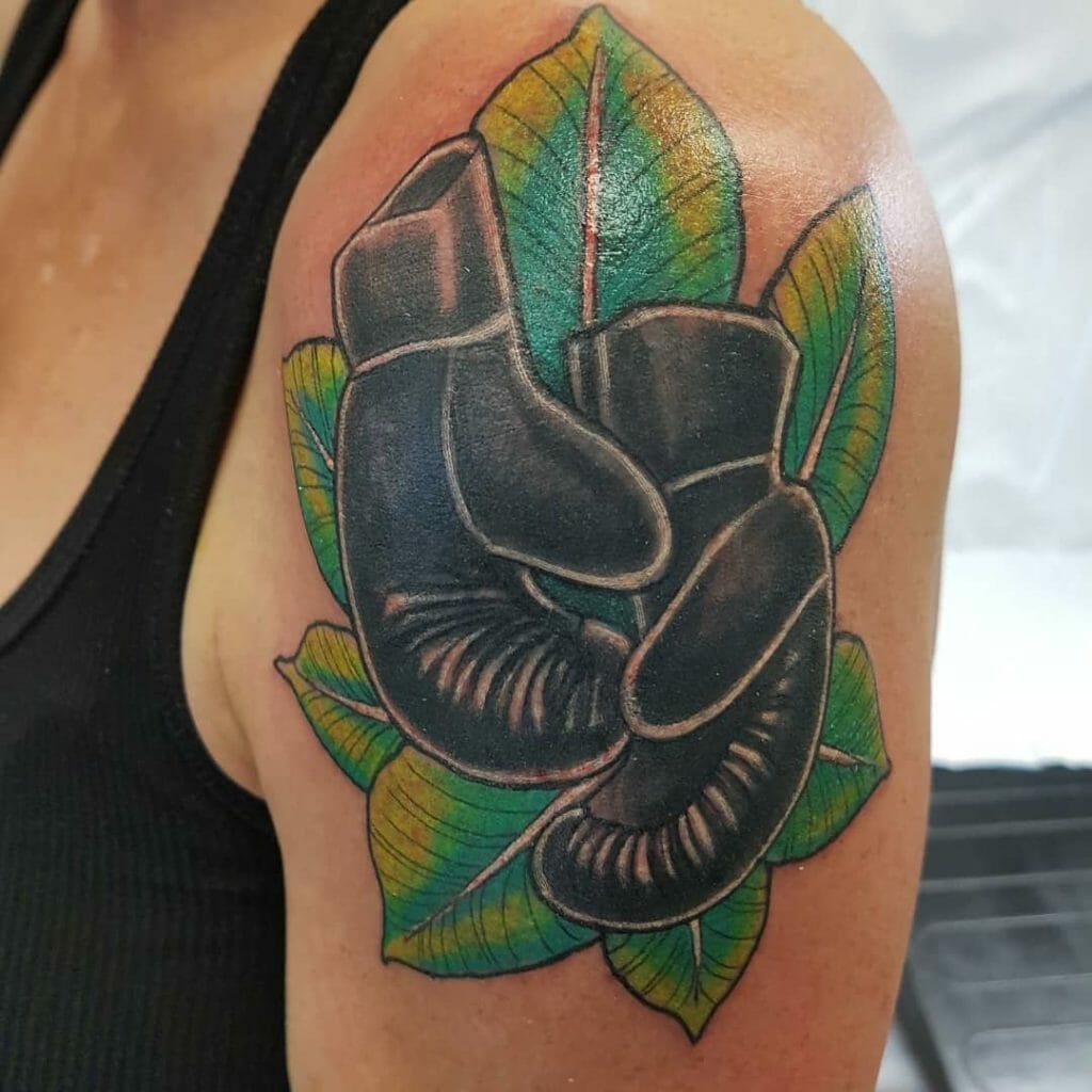 Boxing gloves tattoo ideas 0031