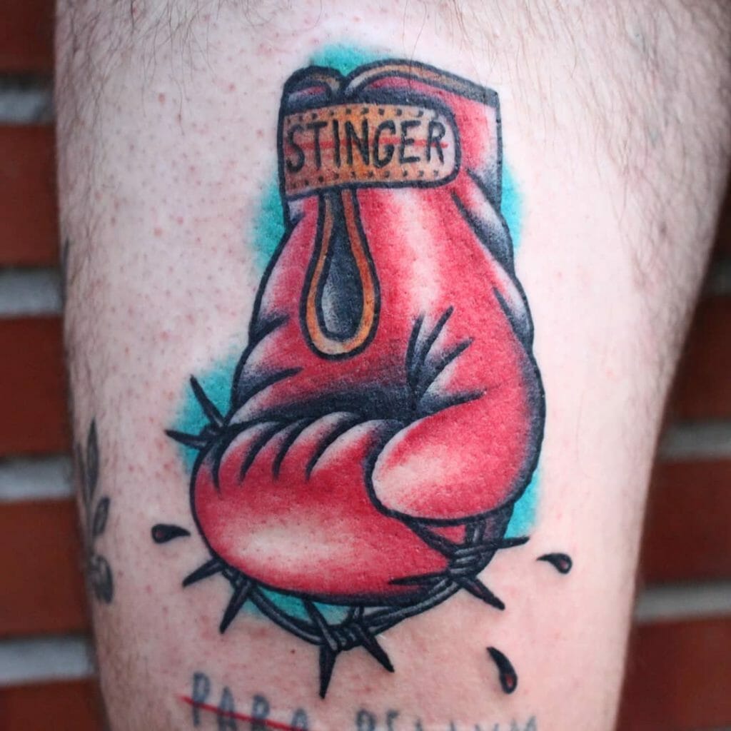 Boxing gloves tattoo ideas 0035