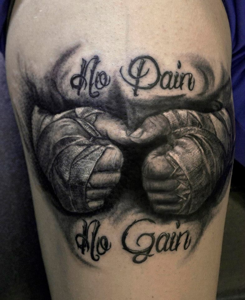 Boxing gloves tattoo ideas 0040