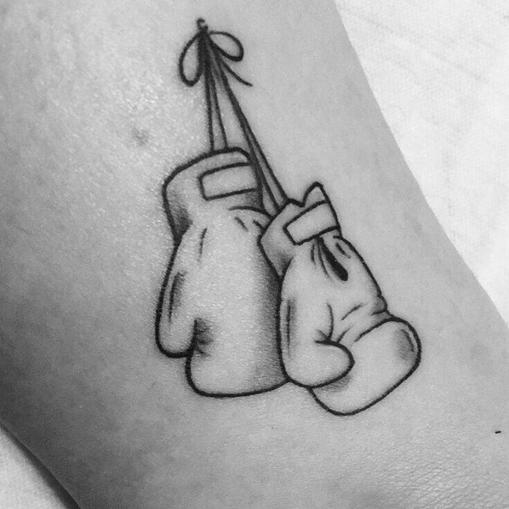 Boxing gloves tattoo ideas 0050