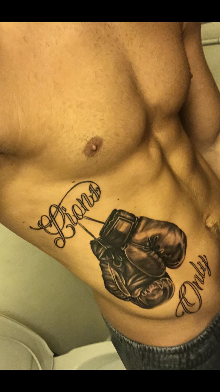 Boxing gloves tattoo ideas 0060