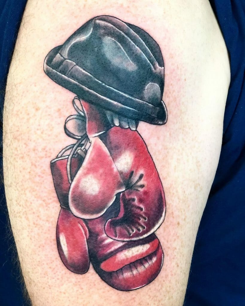 Boxing gloves tattoo ideas 0061