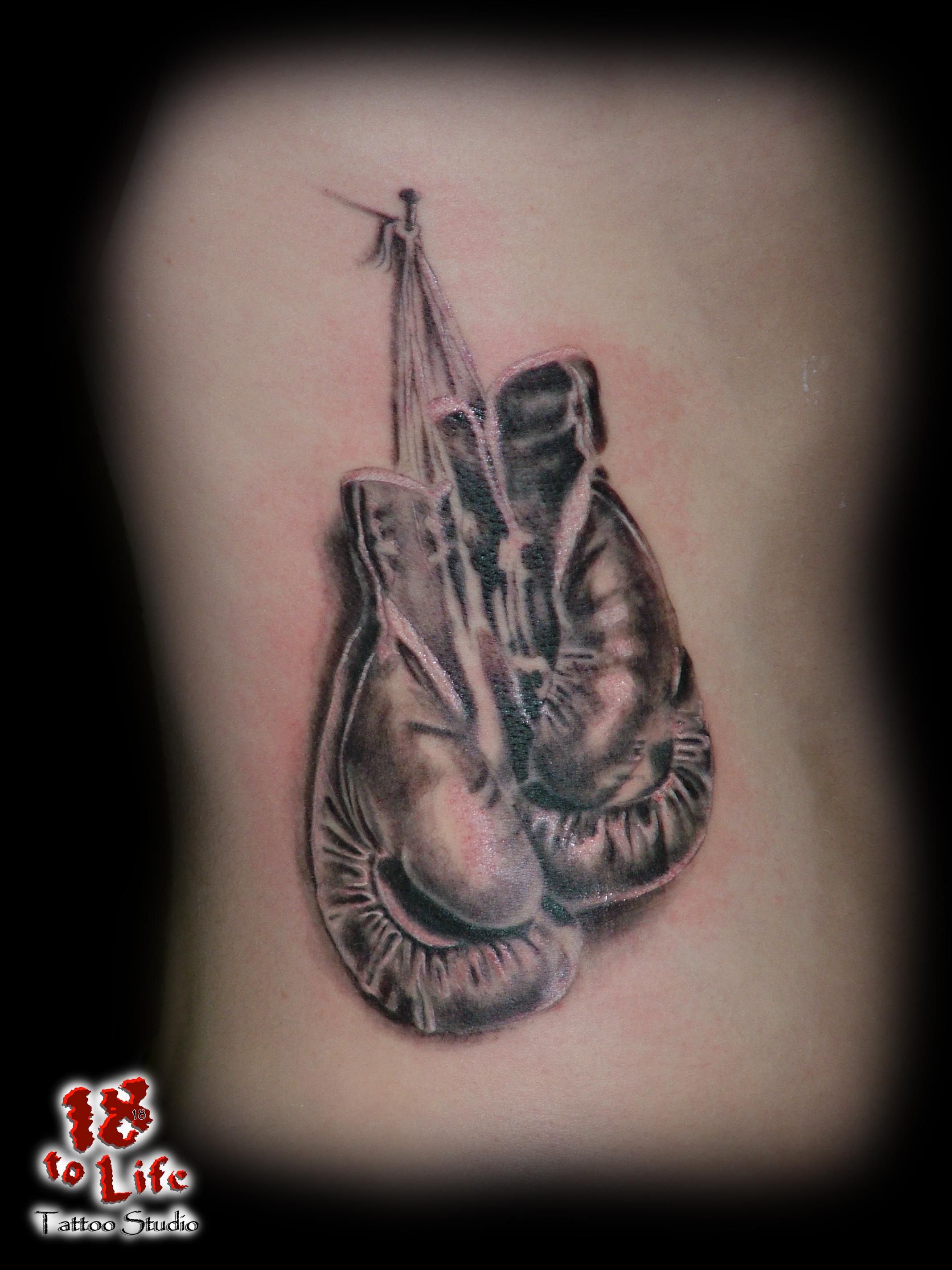 Boxing gloves tattoo ideas 0065