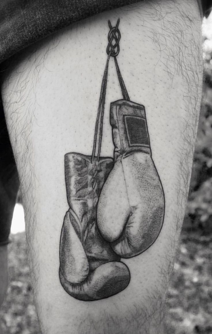 Boxing gloves tattoo ideas 0067