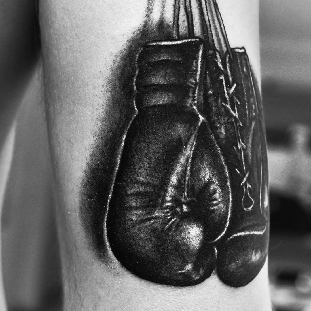 Boxing gloves tattoo ideas 0072