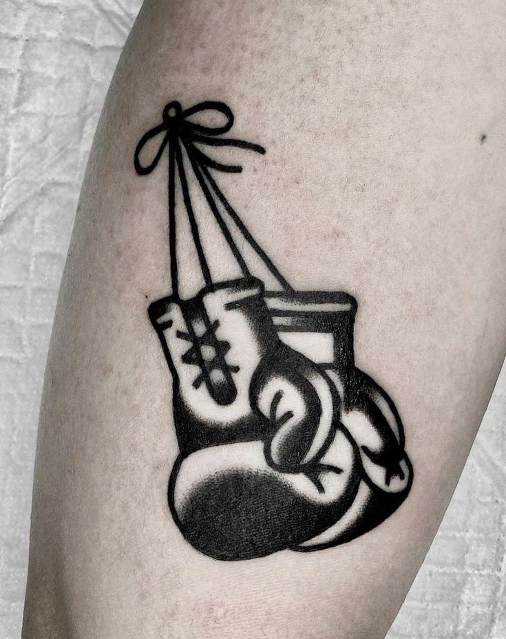 Boxing gloves tattoo ideas 0081