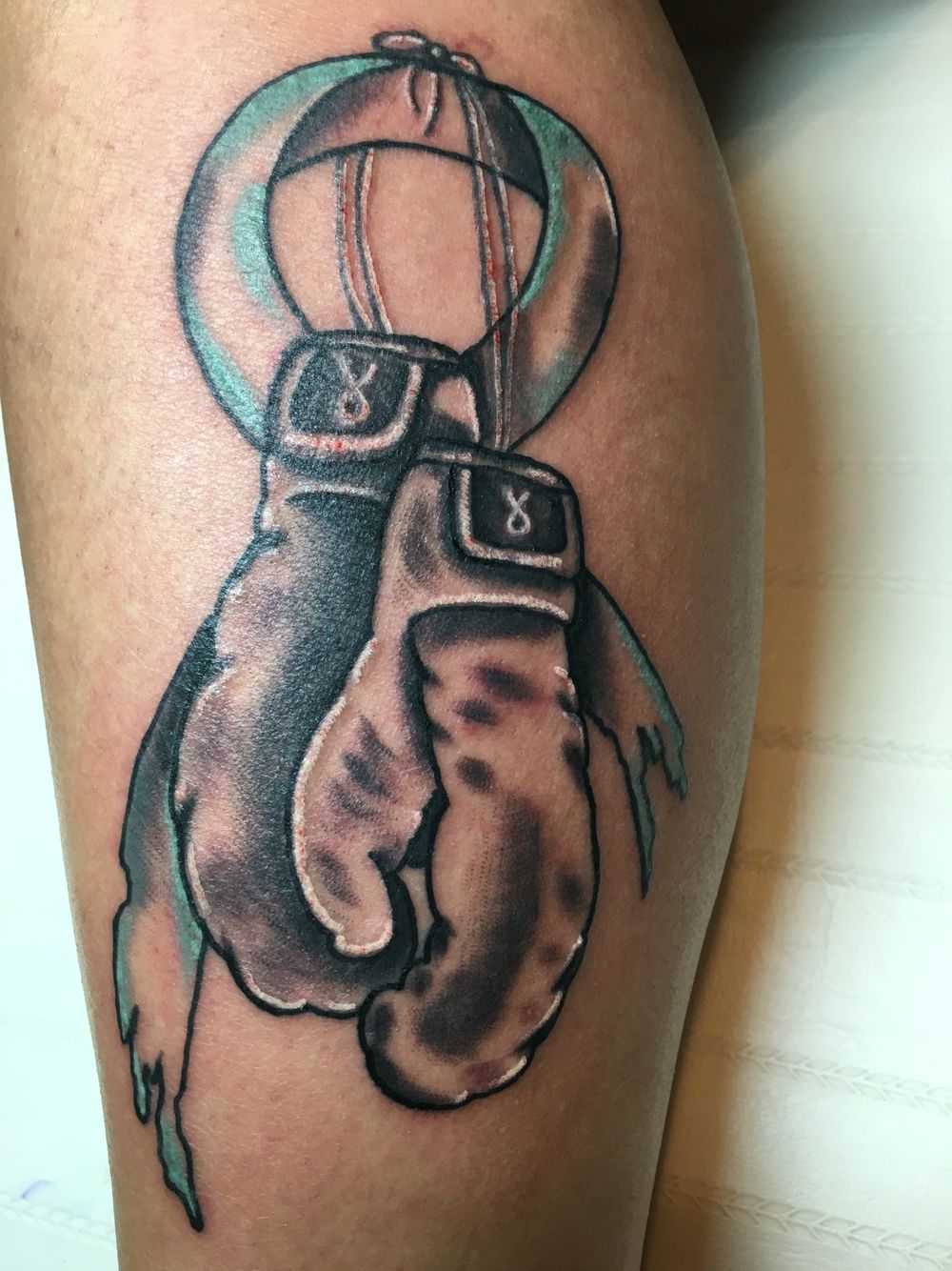 Boxing gloves tattoo ideas 0082