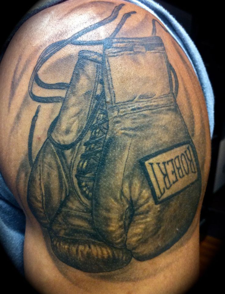 Boxing gloves tattoo ideas 0091