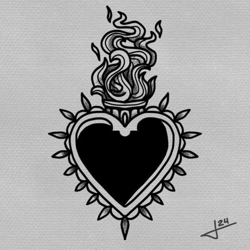 broken heart tattoo ideas 0054