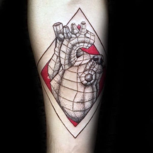 broken heart tattoo ideas 0070