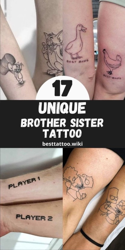 brother and sister tattoo ideas 0021