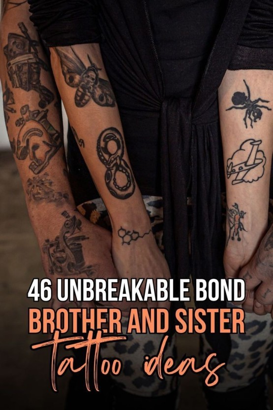 brother and sister tattoo ideas 0029