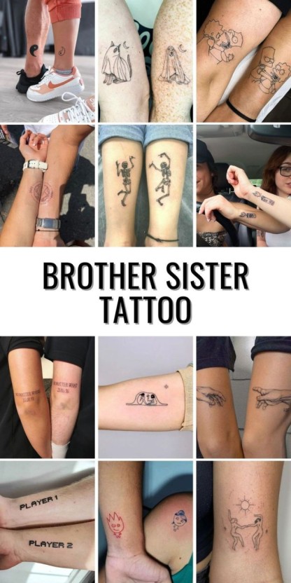 brother and sister tattoo ideas 0098