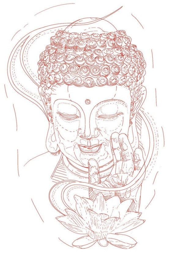 Buddhist tattoo ideas 0052