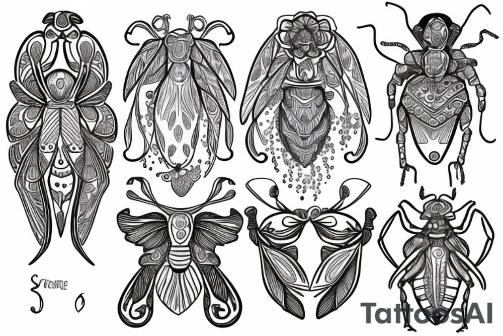 bug tattoo ideas 0071