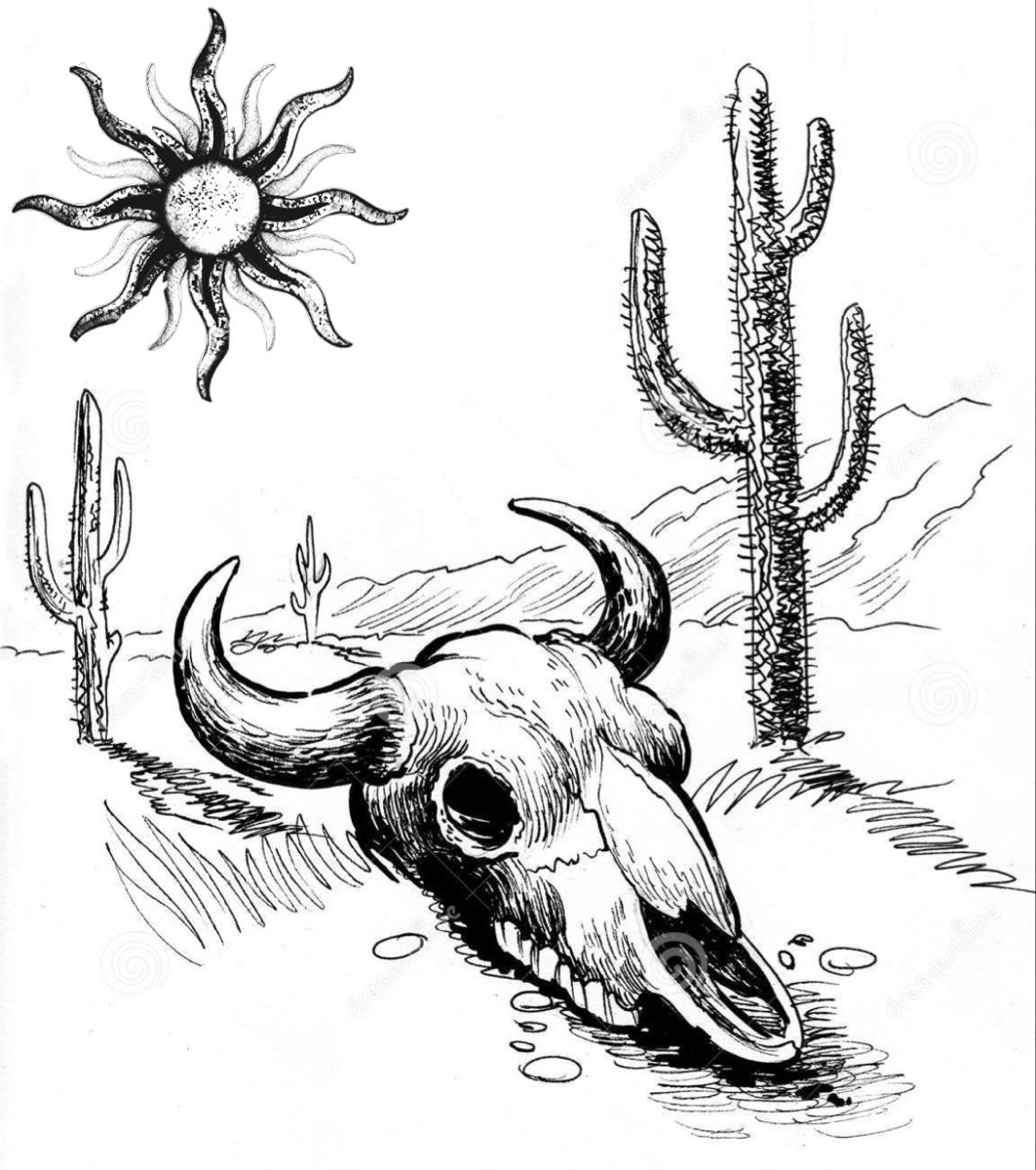 Bull skull tattoo ideas 0032