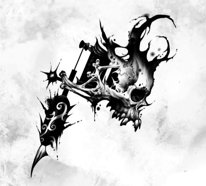 Bull skull tattoo ideas 0066