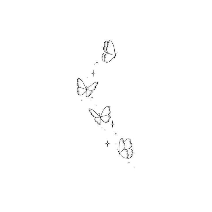 butterfly tattoo drawing ideas cross 0037