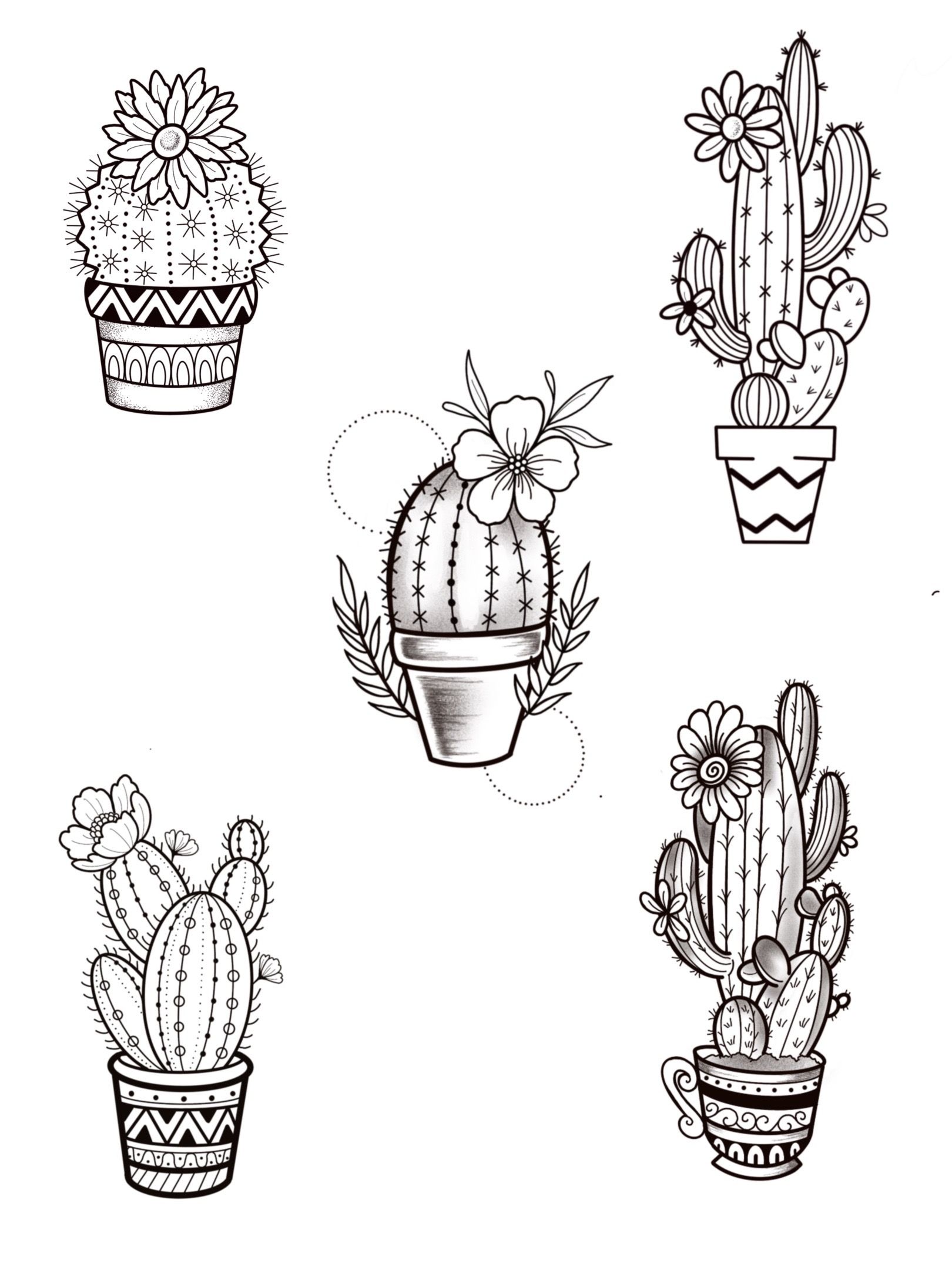 cactus tattoo ideas 0035