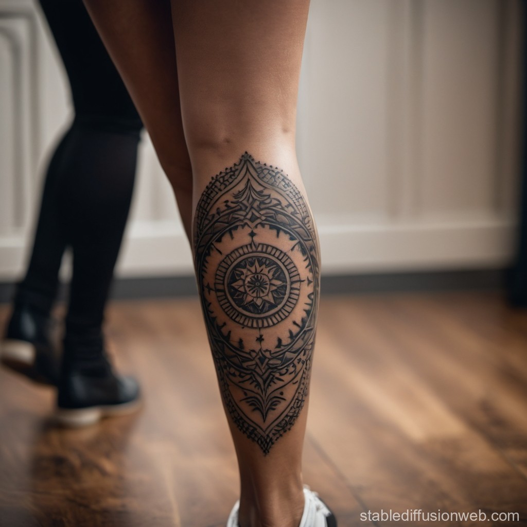 calf tattoo ideas 0036