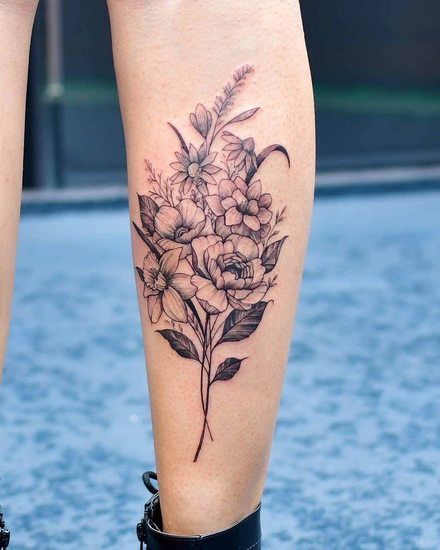 calf tattoo ideas 0055