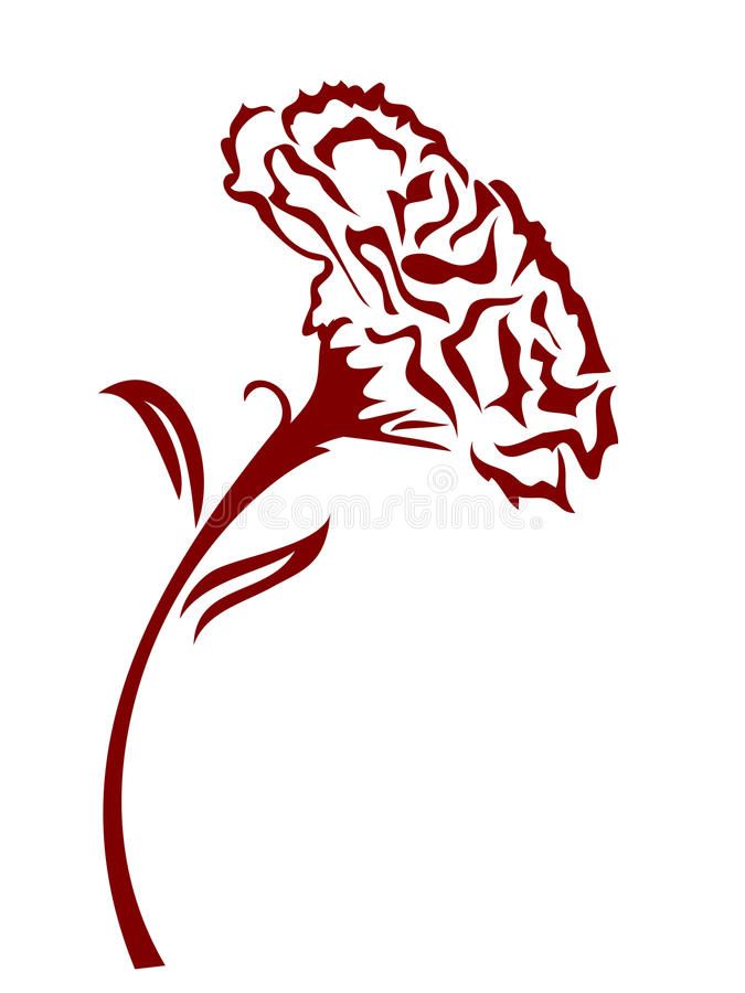 Carnation tattoo ideas 0019