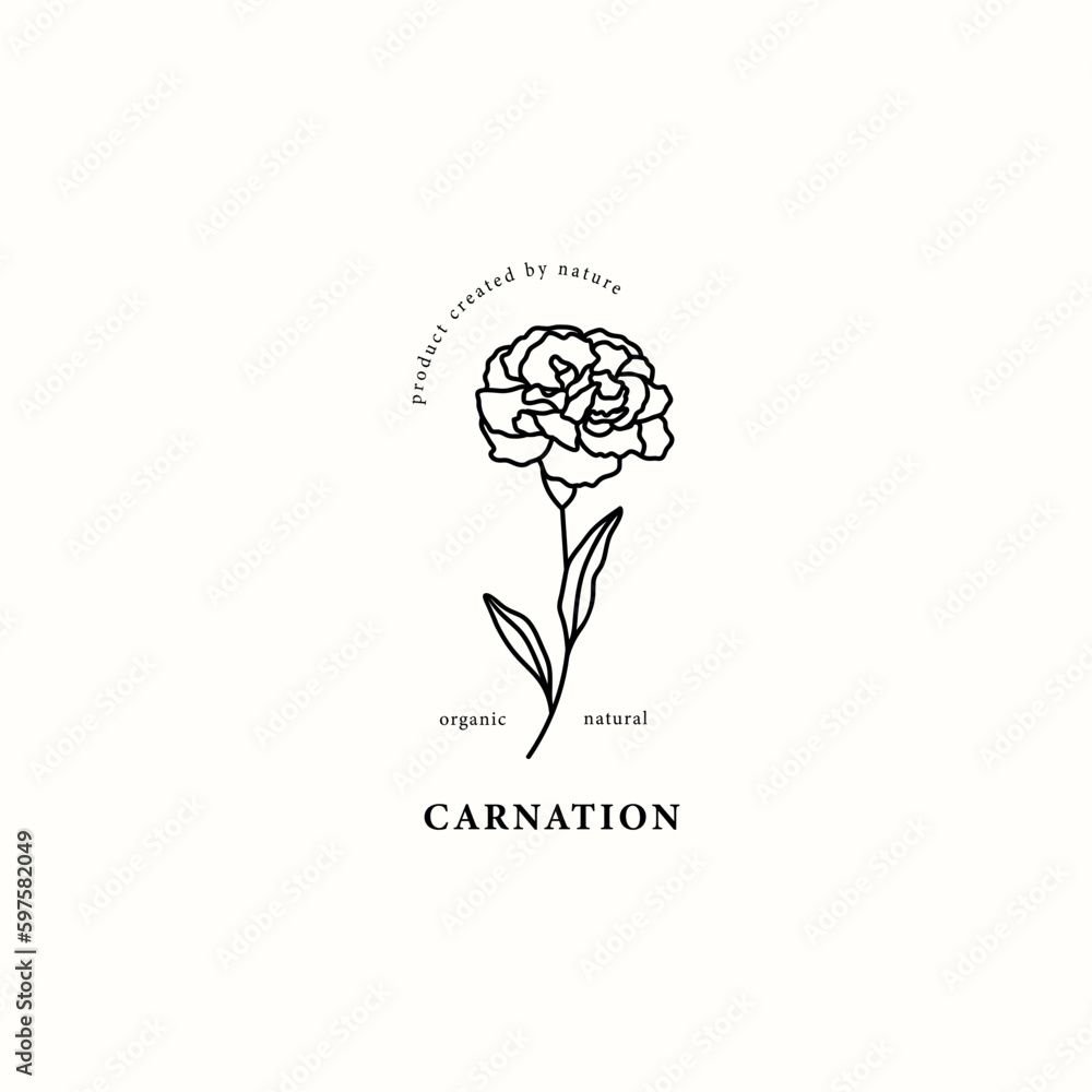 Carnation tattoo ideas 0033