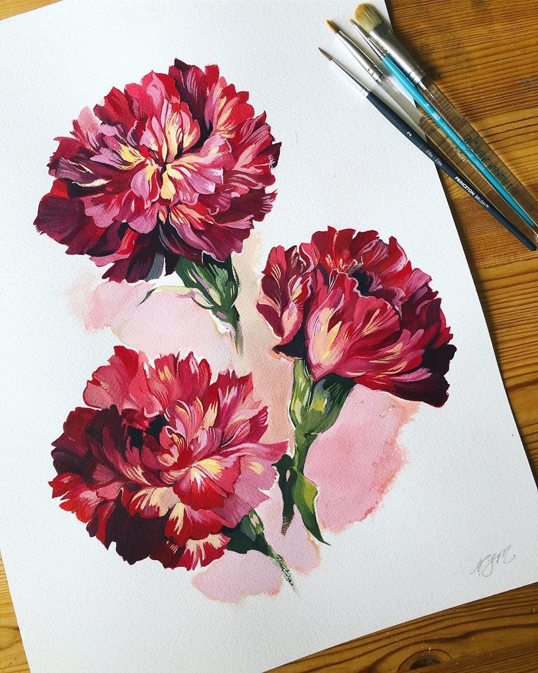 Carnation tattoo ideas 0045