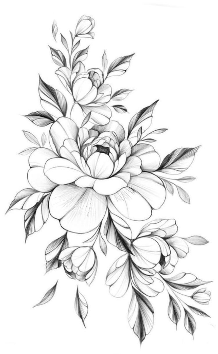 Carnation tattoo ideas 0054