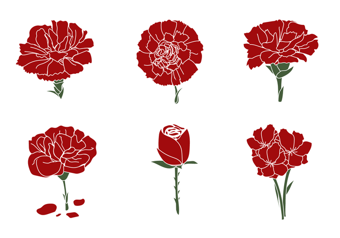 Carnation tattoo ideas 0094