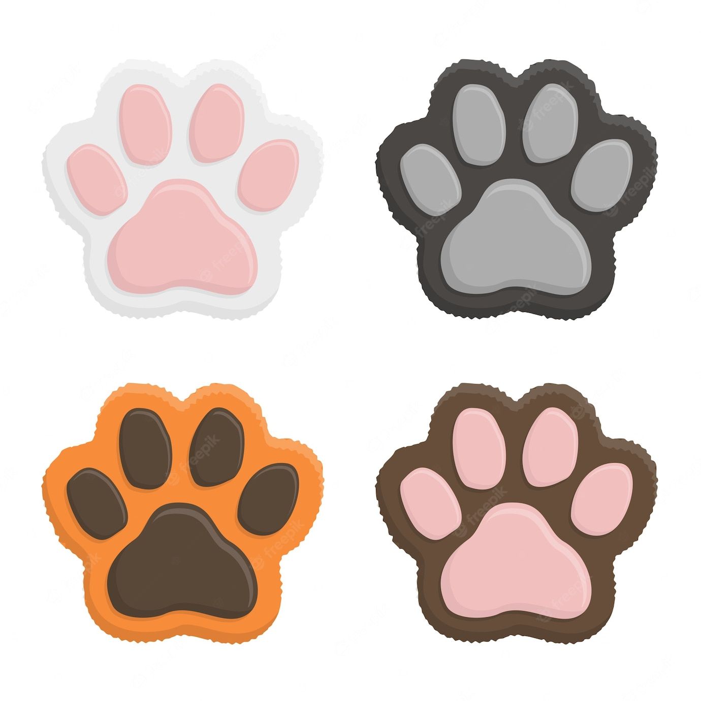 Cat paw print tattoo ideas 0013