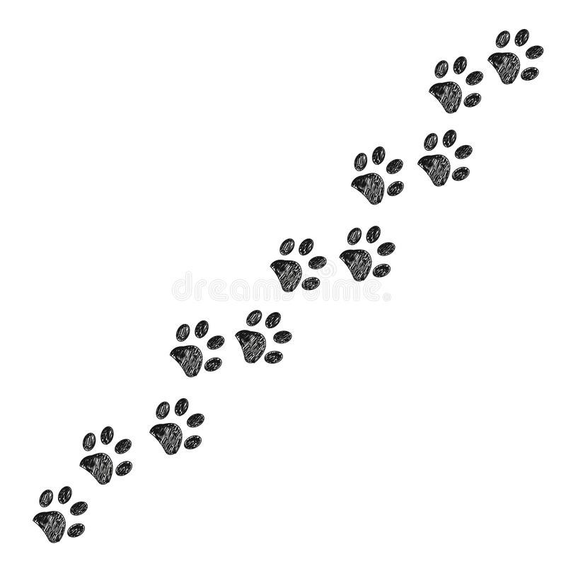 Cat paw print tattoo ideas 0019