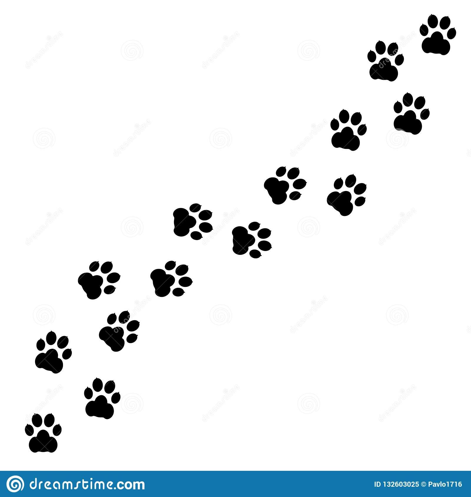 Cat paw print tattoo ideas 0025