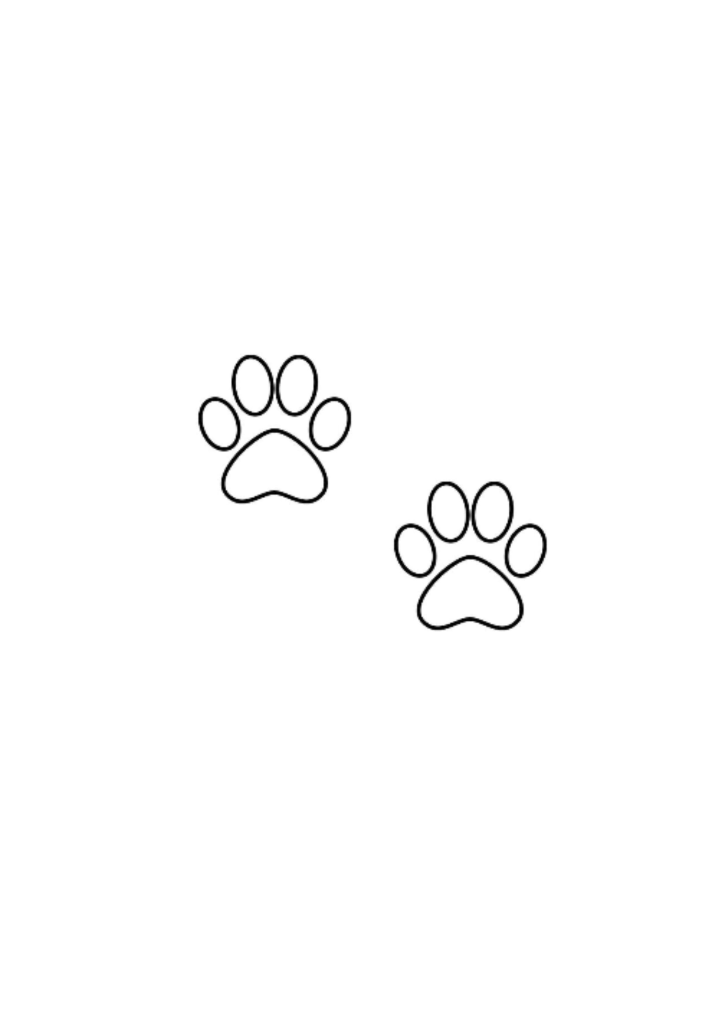 Cat paw print tattoo ideas 0039