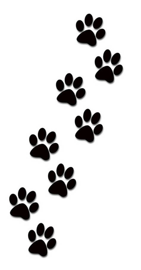 Cat paw print tattoo ideas 0051