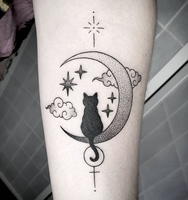 cat tattoo ideas 0025