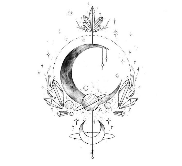 tattoo ideas celestial 0019