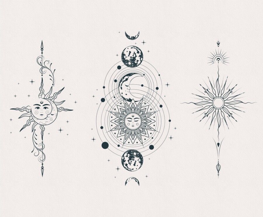 tattoo ideas celestial 0047