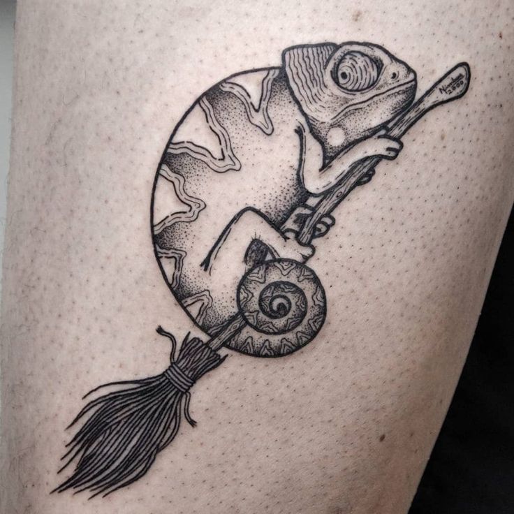 Chameleon Tattoo Ideas 0020