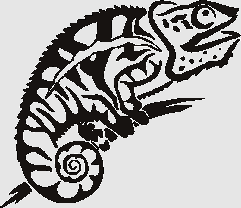 Chameleon Tattoo Ideas 0022